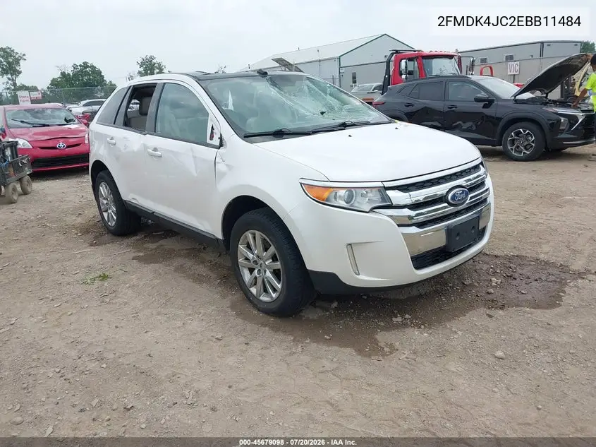 2014 Ford Edge Sel VIN: 2FMDK4JC2EBB11484 Lot: 45679098