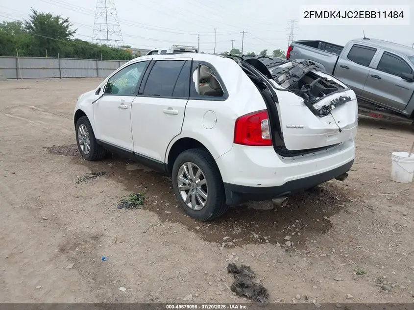 2014 Ford Edge Sel VIN: 2FMDK4JC2EBB11484 Lot: 45679098
