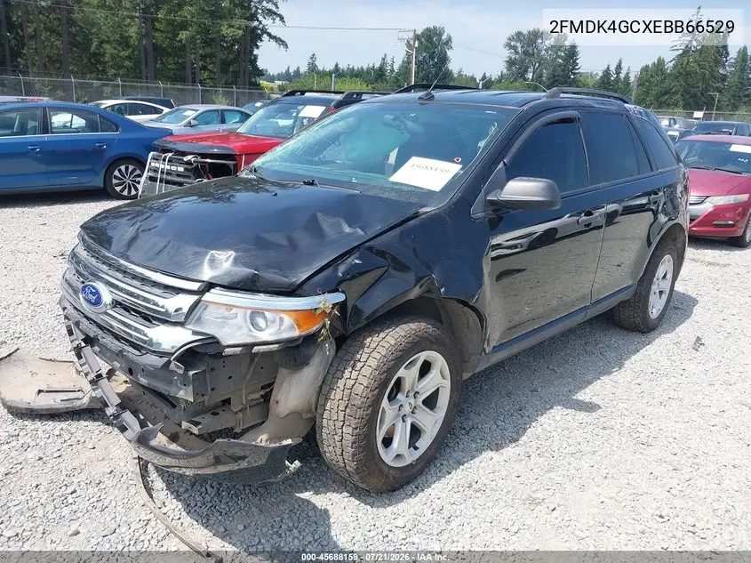 2014 Ford Edge Se VIN: 2FMDK4GCXEBB66529 Lot: 45688159