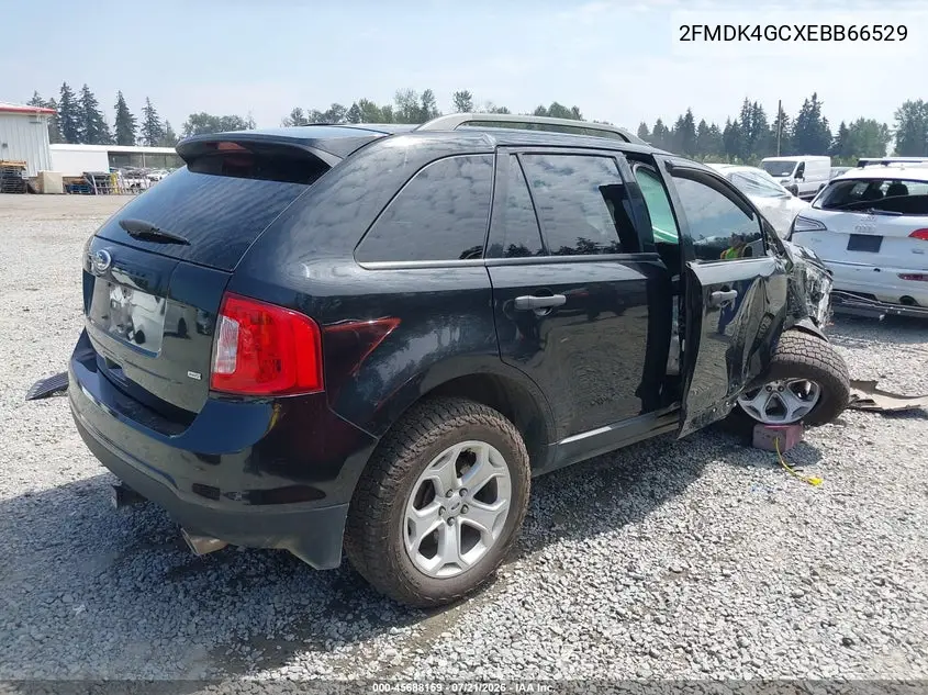 2014 Ford Edge Se VIN: 2FMDK4GCXEBB66529 Lot: 45688159