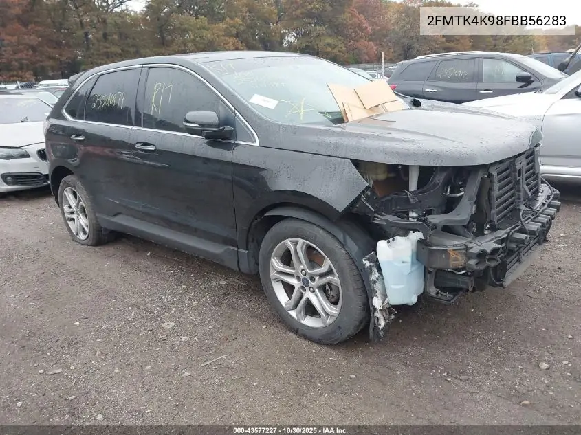 2FMTK4K98FBB56283 2015 Ford Edge Titanium