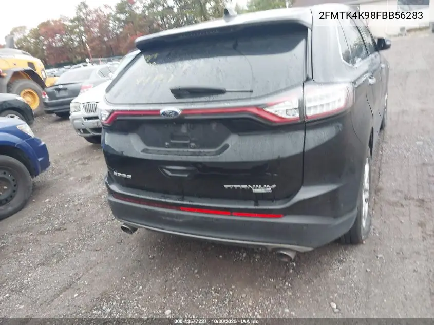 2FMTK4K98FBB56283 2015 Ford Edge Titanium