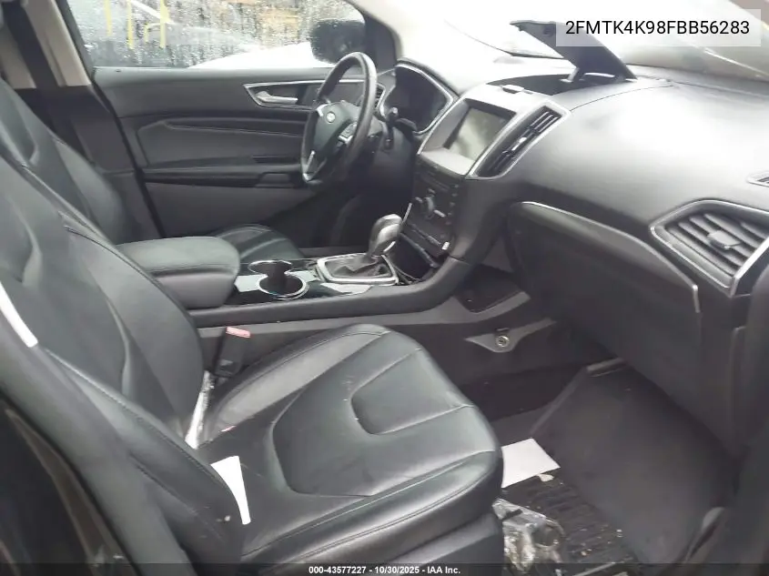 2FMTK4K98FBB56283 2015 Ford Edge Titanium