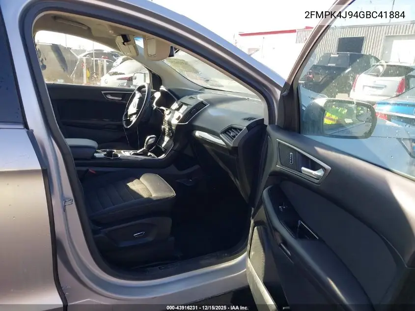 2FMPK4J94GBC41884 2016 Ford Edge Sel