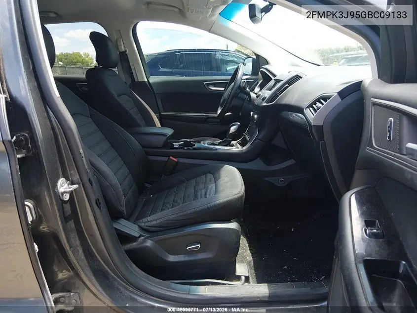 2016 Ford Edge Sel VIN: 2FMPK3J95GBC09133 Lot: 45595771