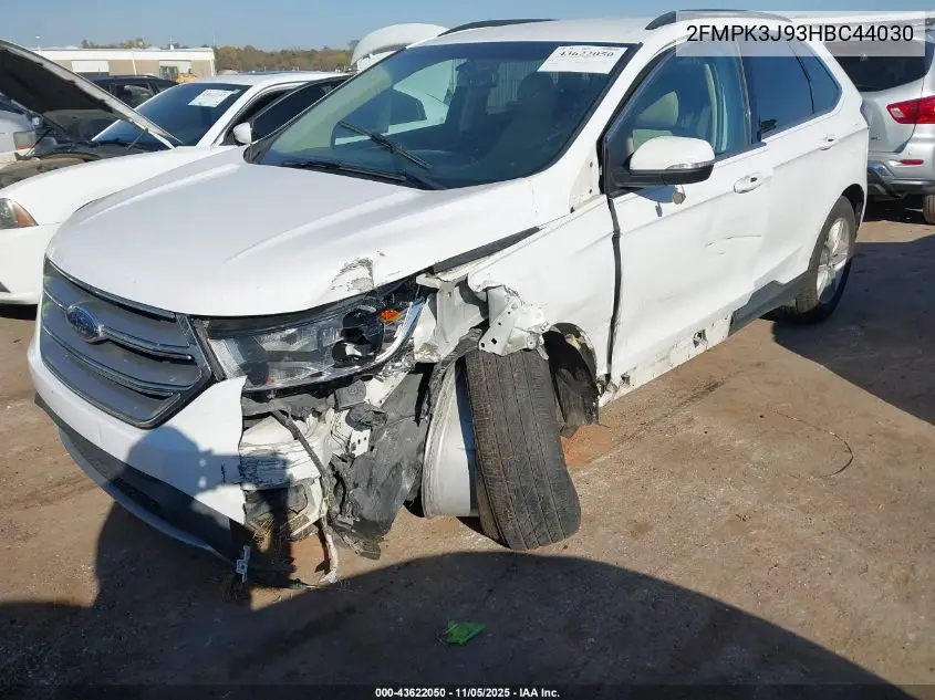 2FMPK3J93HBC44030 2017 Ford Edge Sel