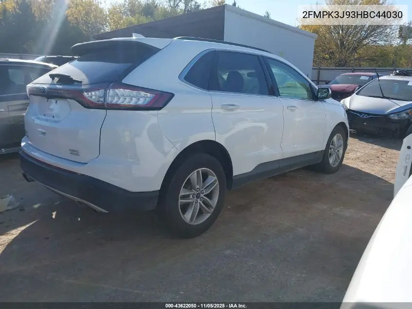 2FMPK3J93HBC44030 2017 Ford Edge Sel