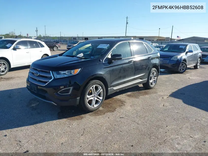 2FMPK4K96HBB52608 2017 Ford Edge Titanium