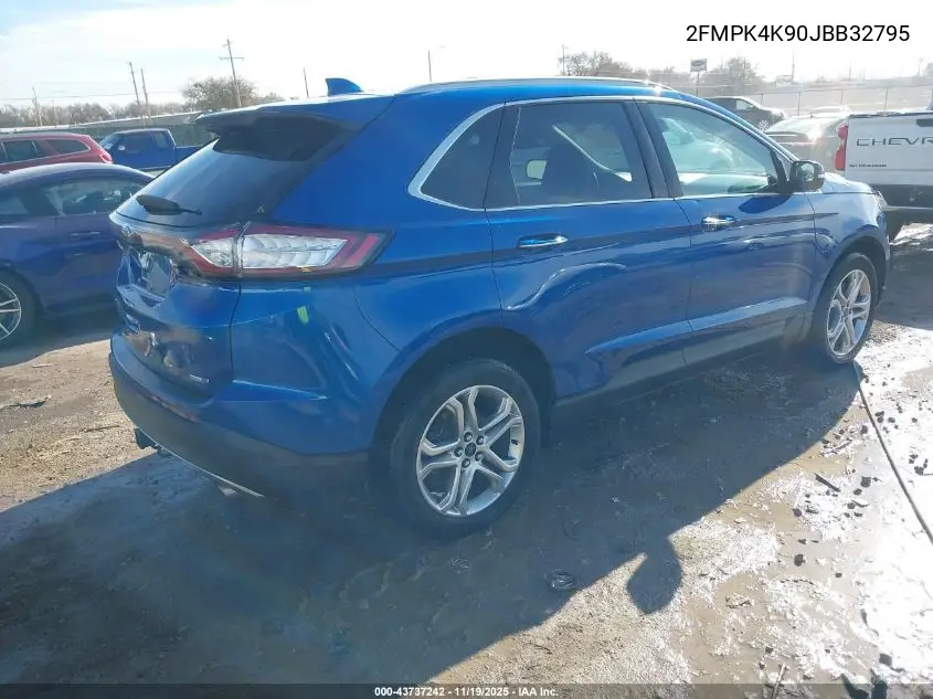 2FMPK4K90JBB32795 2018 Ford Edge Titanium