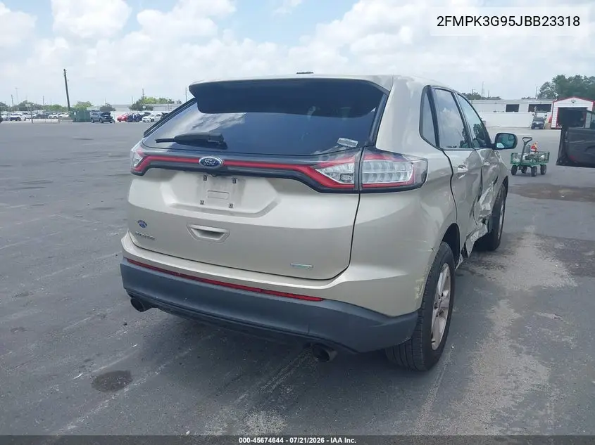 2018 Ford Edge Se VIN: 2FMPK3G95JBB23318 Lot: 45674644