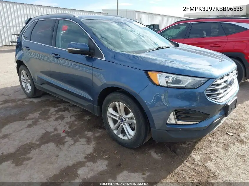2FMPK3J97KBB96538 2019 Ford Edge Sel