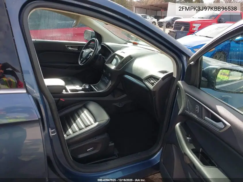 2FMPK3J97KBB96538 2019 Ford Edge Sel