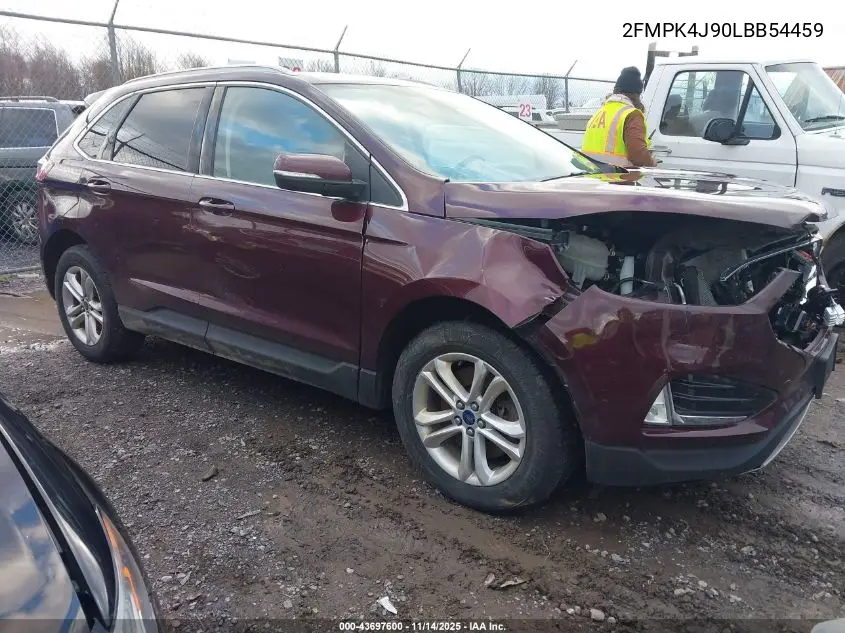 2FMPK4J90LBB54459 2020 Ford Edge Sel