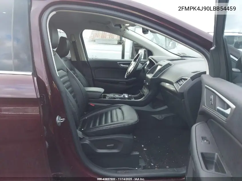 2FMPK4J90LBB54459 2020 Ford Edge Sel