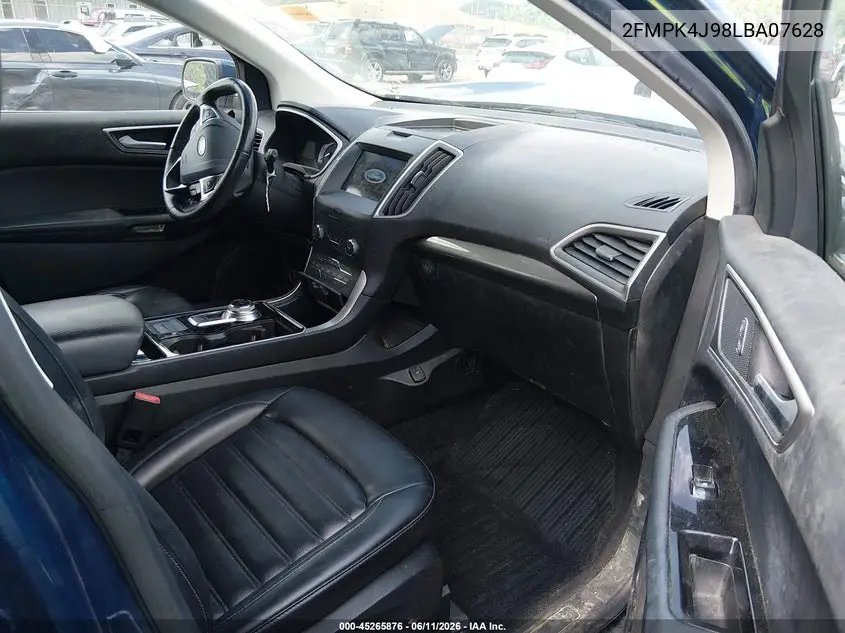 2020 Ford Edge Sel VIN: 2FMPK4J98LBA07628 Lot: 45265876