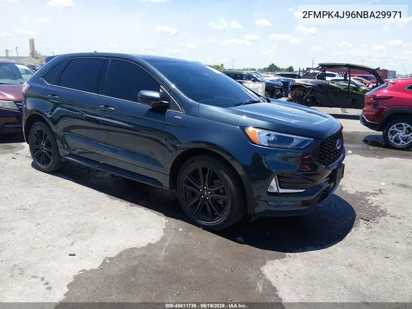2022 Ford Edge St-Line VIN: 2FMPK4J96NBA29971 Lot: 45411736