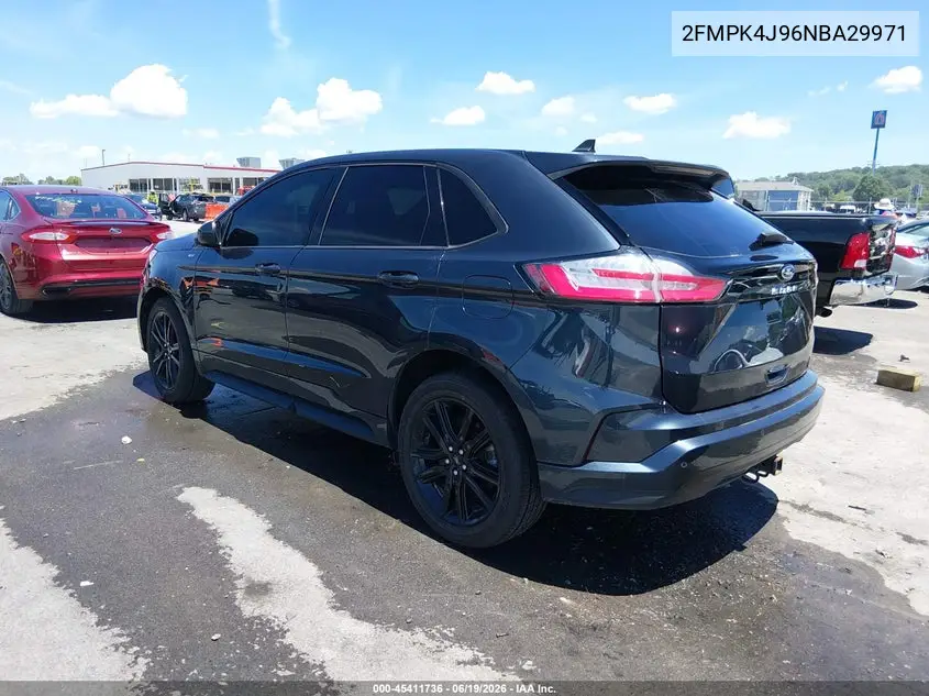 2022 Ford Edge St-Line VIN: 2FMPK4J96NBA29971 Lot: 45411736