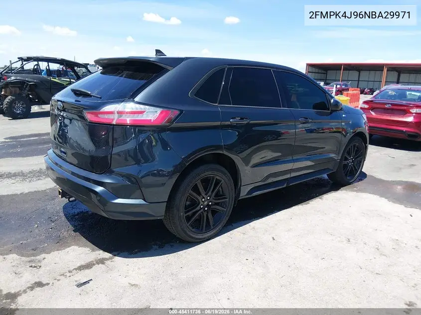 2022 Ford Edge St-Line VIN: 2FMPK4J96NBA29971 Lot: 45411736