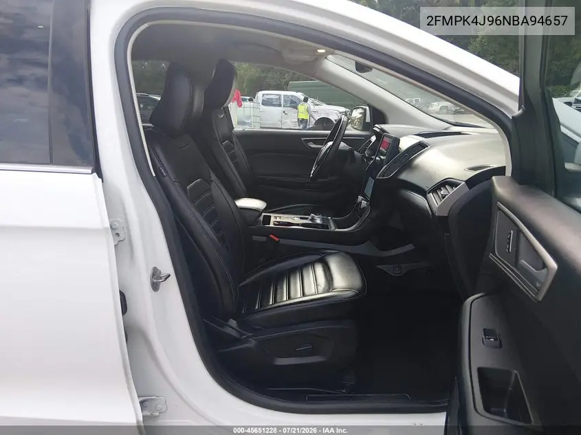 2022 Ford Edge Sel/St-Line VIN: 2FMPK4J96NBA94657 Lot: 45651228