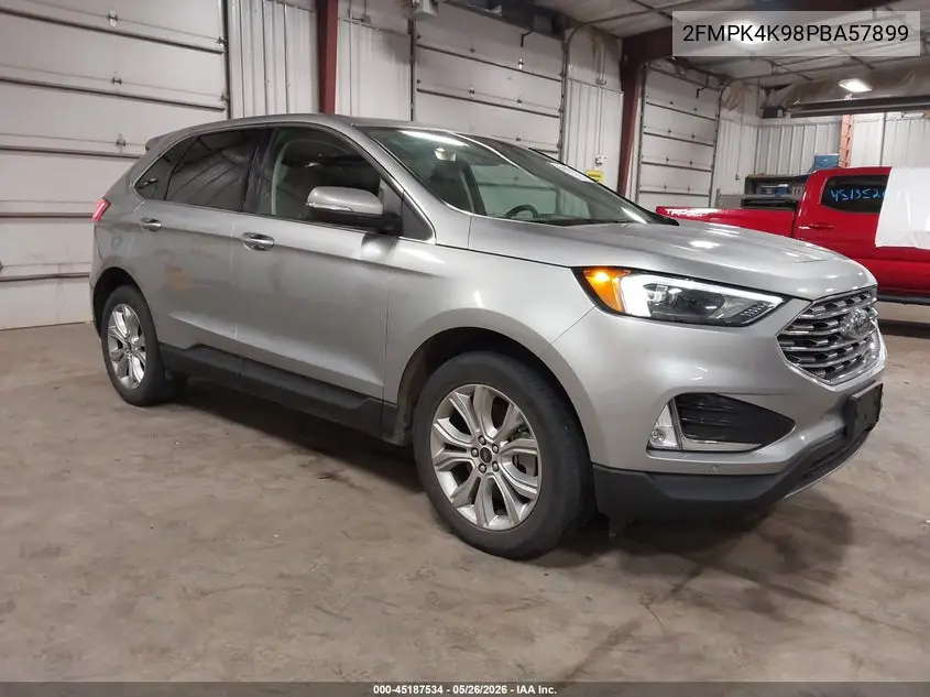 2023 Ford Edge Titanium VIN: 2FMPK4K98PBA57899 Lot: 45187534