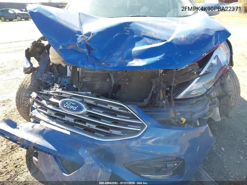 2023 Ford Edge Titanium VIN: 2FMPK4K90PBA22371 Lot: 45662282