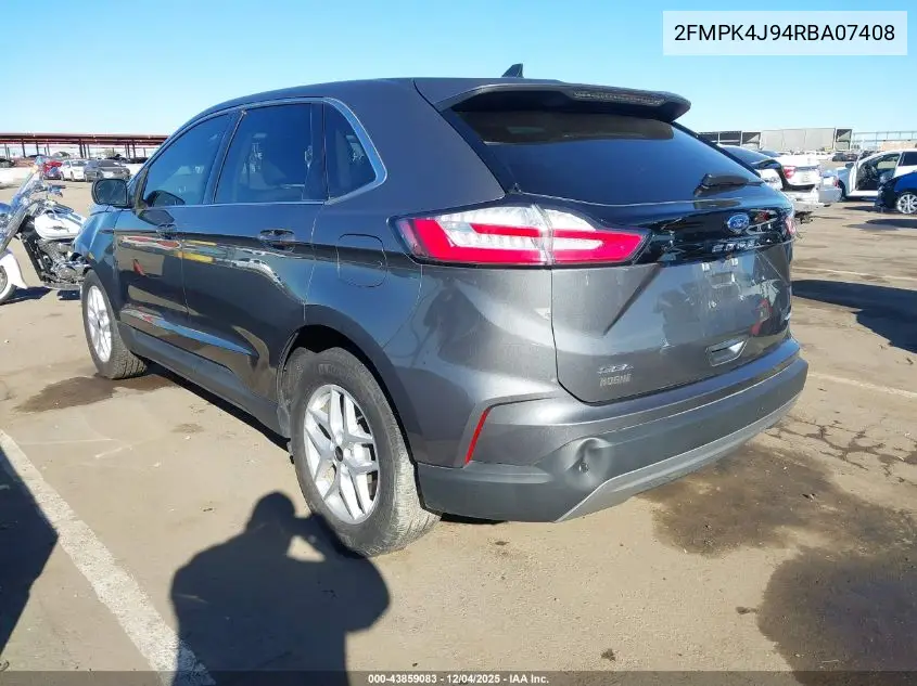 2FMPK4J94RBA07408 2024 Ford Edge Sel