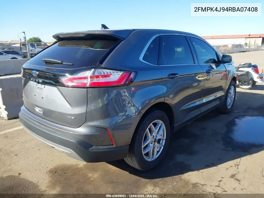 2FMPK4J94RBA07408 2024 Ford Edge Sel