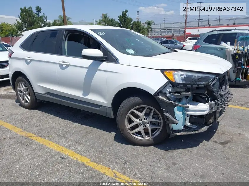 2024 Ford Edge Sel VIN: 2FMPK4J97RBA37342 Lot: 45185709