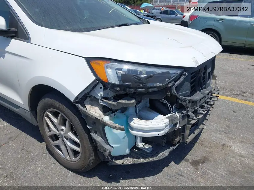 2024 Ford Edge Sel VIN: 2FMPK4J97RBA37342 Lot: 45185709