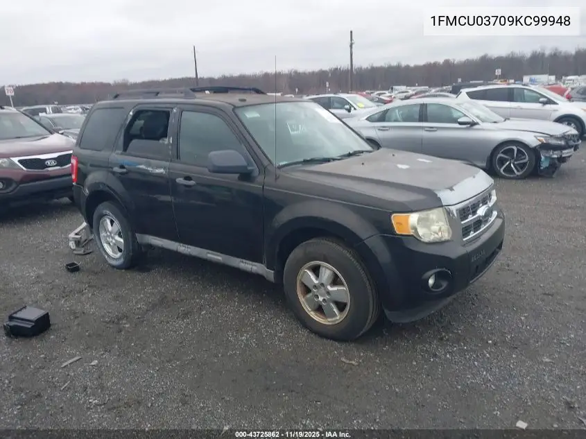 1FMCU03709KC99948 2009 Ford Escape Xlt