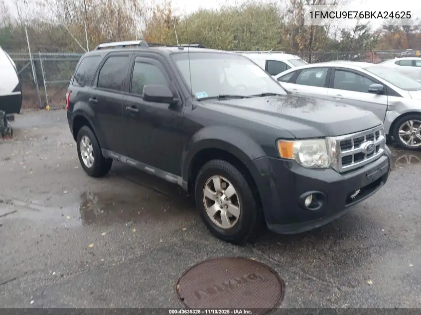 1FMCU9E76BKA24625 2011 Ford Escape Limited