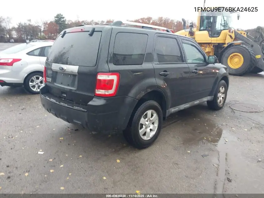 1FMCU9E76BKA24625 2011 Ford Escape Limited