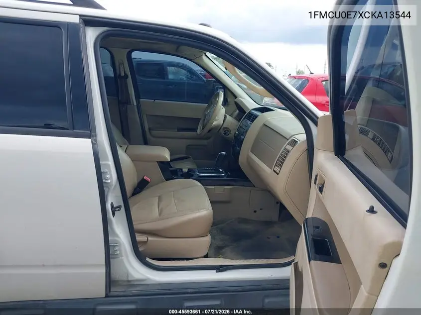 2012 Ford Escape Limited VIN: 1FMCU0E7XCKA13544 Lot: 45593661