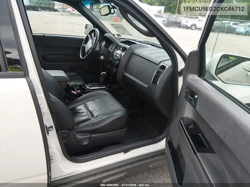 2012 Ford Escape Limited VIN: 1FMCU9EG2CKC46712 Lot: 45682567