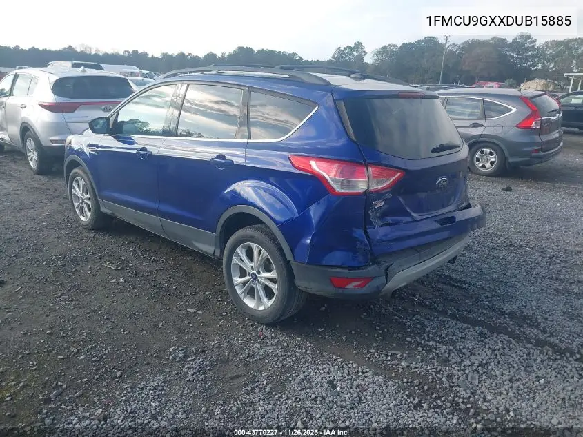 1FMCU9GXXDUB15885 2013 Ford Escape Se