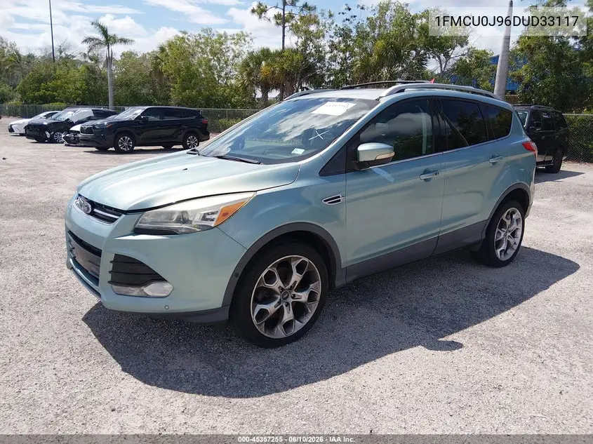 1FMCU0J96DUD33117 2013 Ford Escape Titanium