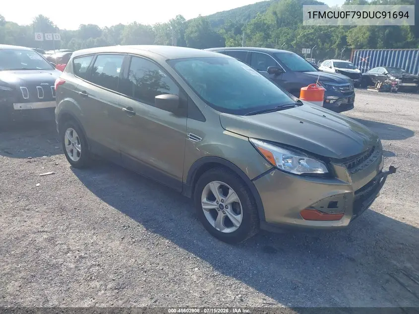 2013 Ford Escape S VIN: 1FMCU0F79DUC91694 Lot: 45602908