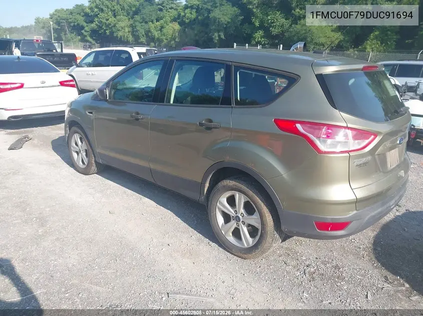 2013 Ford Escape S VIN: 1FMCU0F79DUC91694 Lot: 45602908
