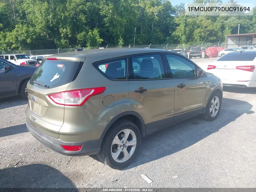 2013 Ford Escape S VIN: 1FMCU0F79DUC91694 Lot: 45602908