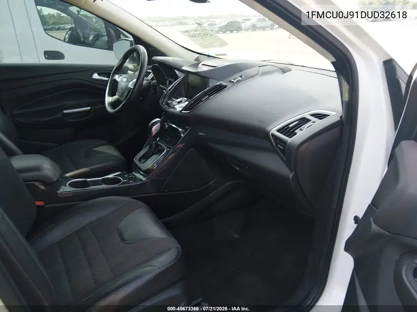 2013 Ford Escape Titanium VIN: 1FMCU0J91DUD32618 Lot: 45673366
