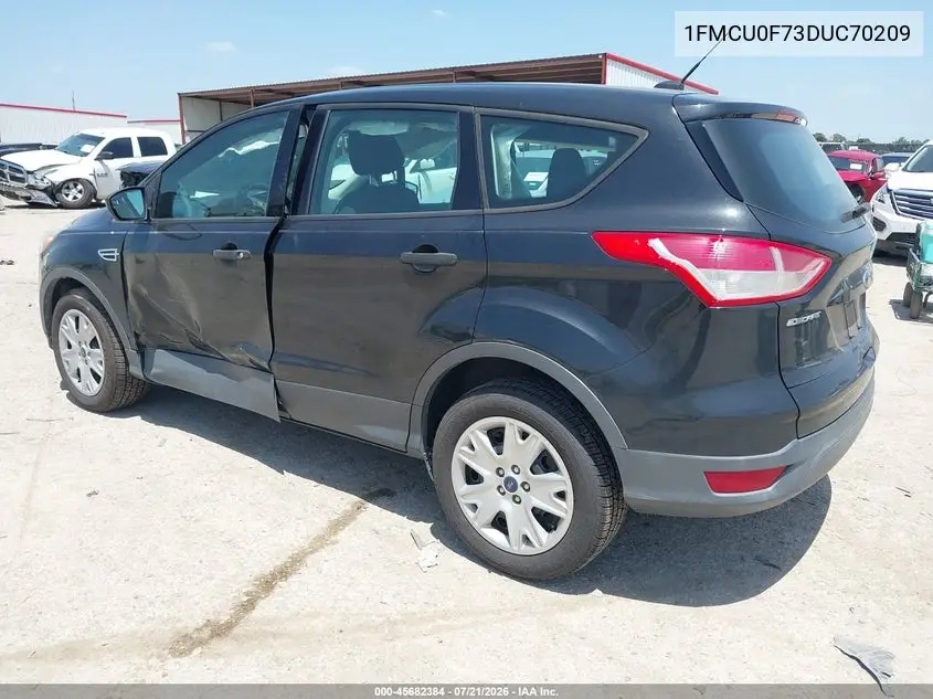 2013 Ford Escape S VIN: 1FMCU0F73DUC70209 Lot: 45682384