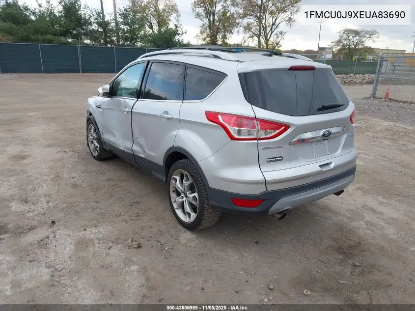 1FMCU0J9XEUA83690 2014 Ford Escape Titanium