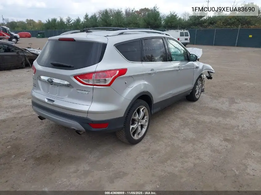 1FMCU0J9XEUA83690 2014 Ford Escape Titanium