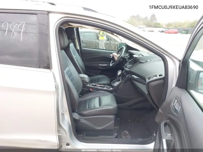 1FMCU0J9XEUA83690 2014 Ford Escape Titanium