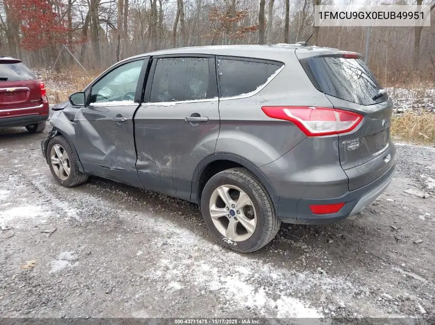 1FMCU9GX0EUB49951 2014 Ford Escape Se