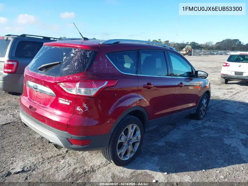 1FMCU0JX6EUB53300 2014 Ford Escape Titanium