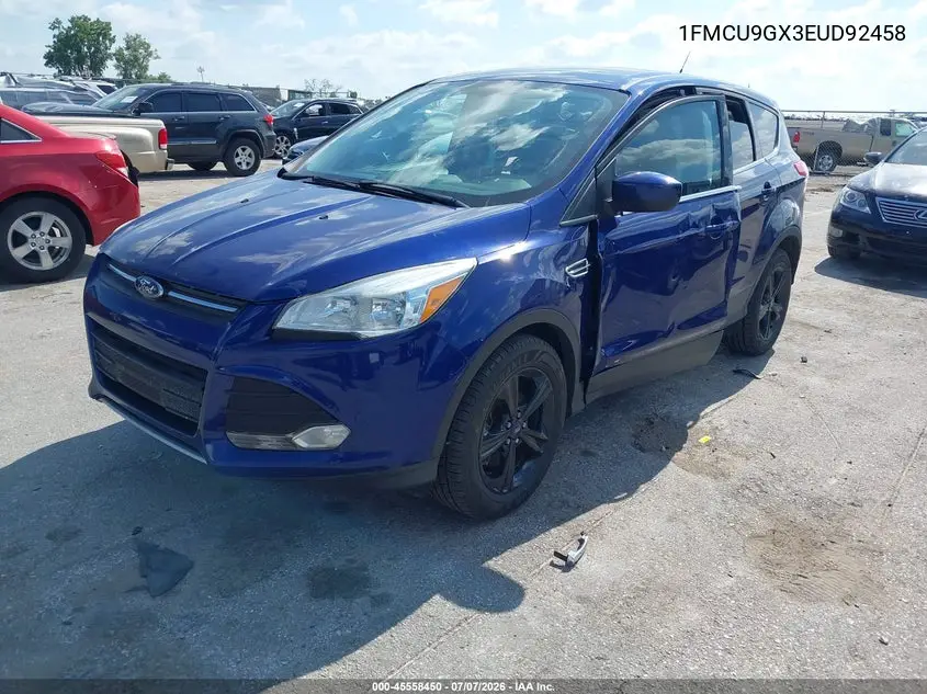 2014 Ford Escape Se VIN: 1FMCU9GX3EUD92458 Lot: 45558450