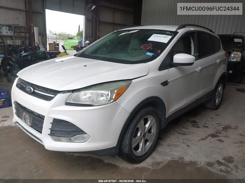 2015 Ford Escape Se VIN: 1FMCU0G96FUC24344 Lot: 45197507