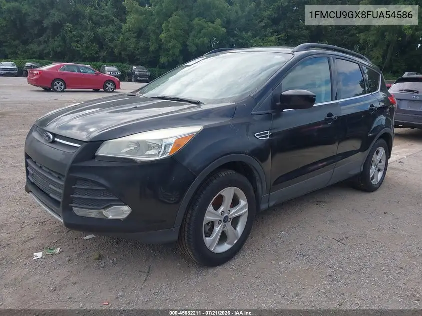 2015 Ford Escape Se VIN: 1FMCU9GX8FUA54586 Lot: 45682211