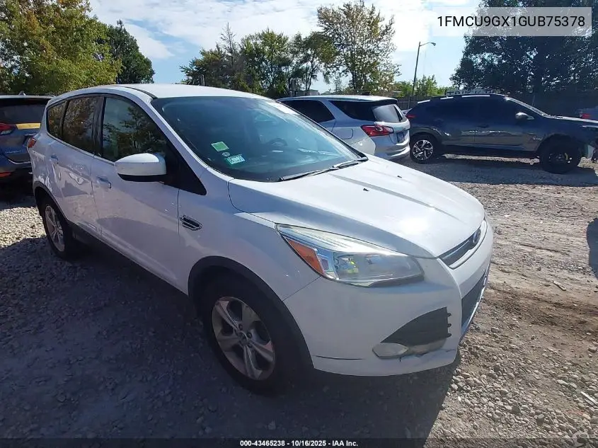 1FMCU9GX1GUB75378 2016 Ford Escape Se